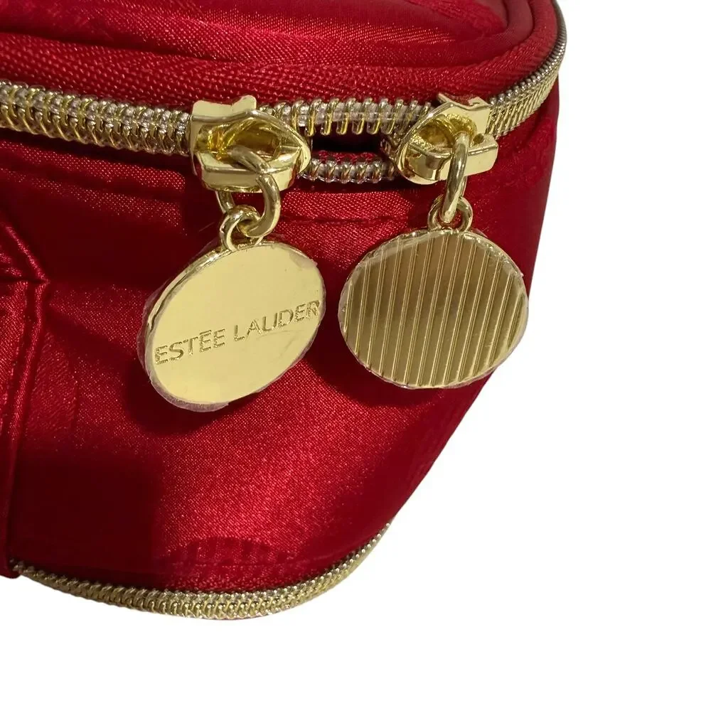 2025 HOLIDAY Estee Lauder Train Case/ Cosmetic Bag / Make-up Bag NEW